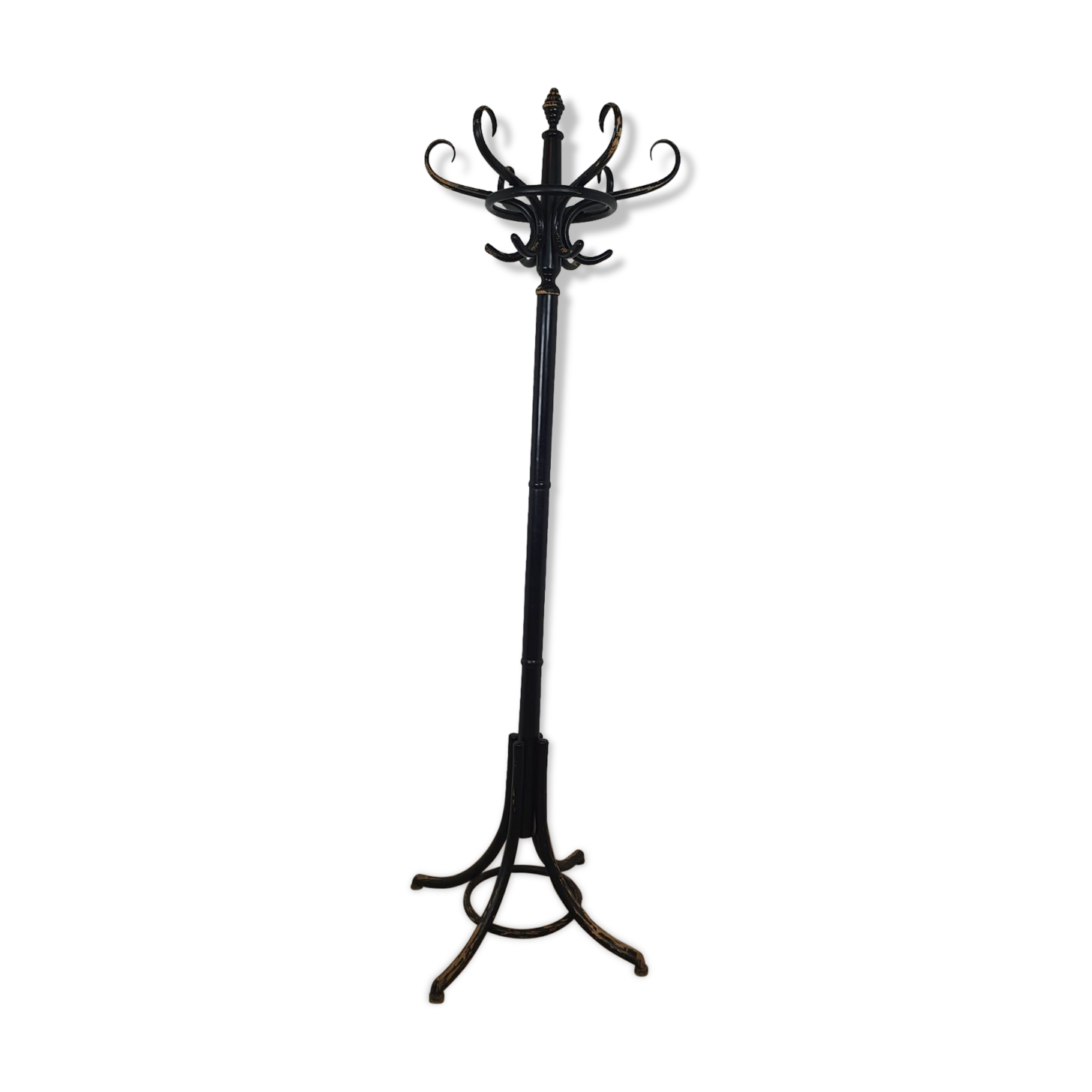 Coat rack parrot Thonet, curved wood 1930 - 40