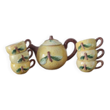 Lemon Barbotine coffee service