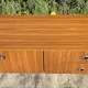 Vintage teak TV unit from the 1970s.