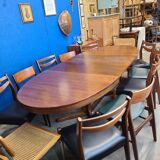 Baumann oval table circa 1960 for 12 guests