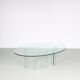 1980s Oval coffee table by Galotti & Radice from Italy