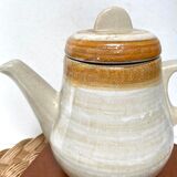 Vintage stoneware teapot