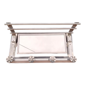 Porte-manteau mural 4 patères/miroir