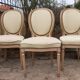 Set of three chairs Louis XVI