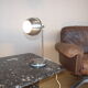 Lampe eye ball, 1970, aluminium