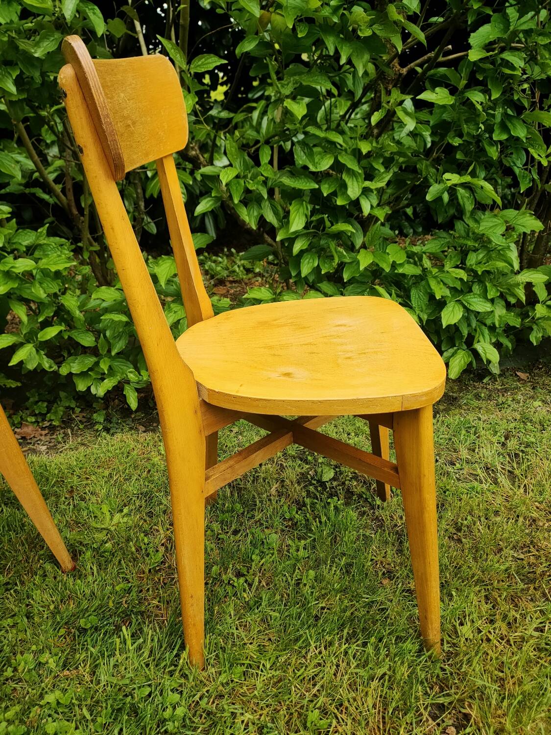 Paire de chaises bistrot vintage
