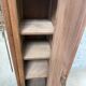 Armoire Art Déco en érable moucheté, rénovée
