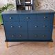 Large Rød Sødgren blue ganne chest of drawers