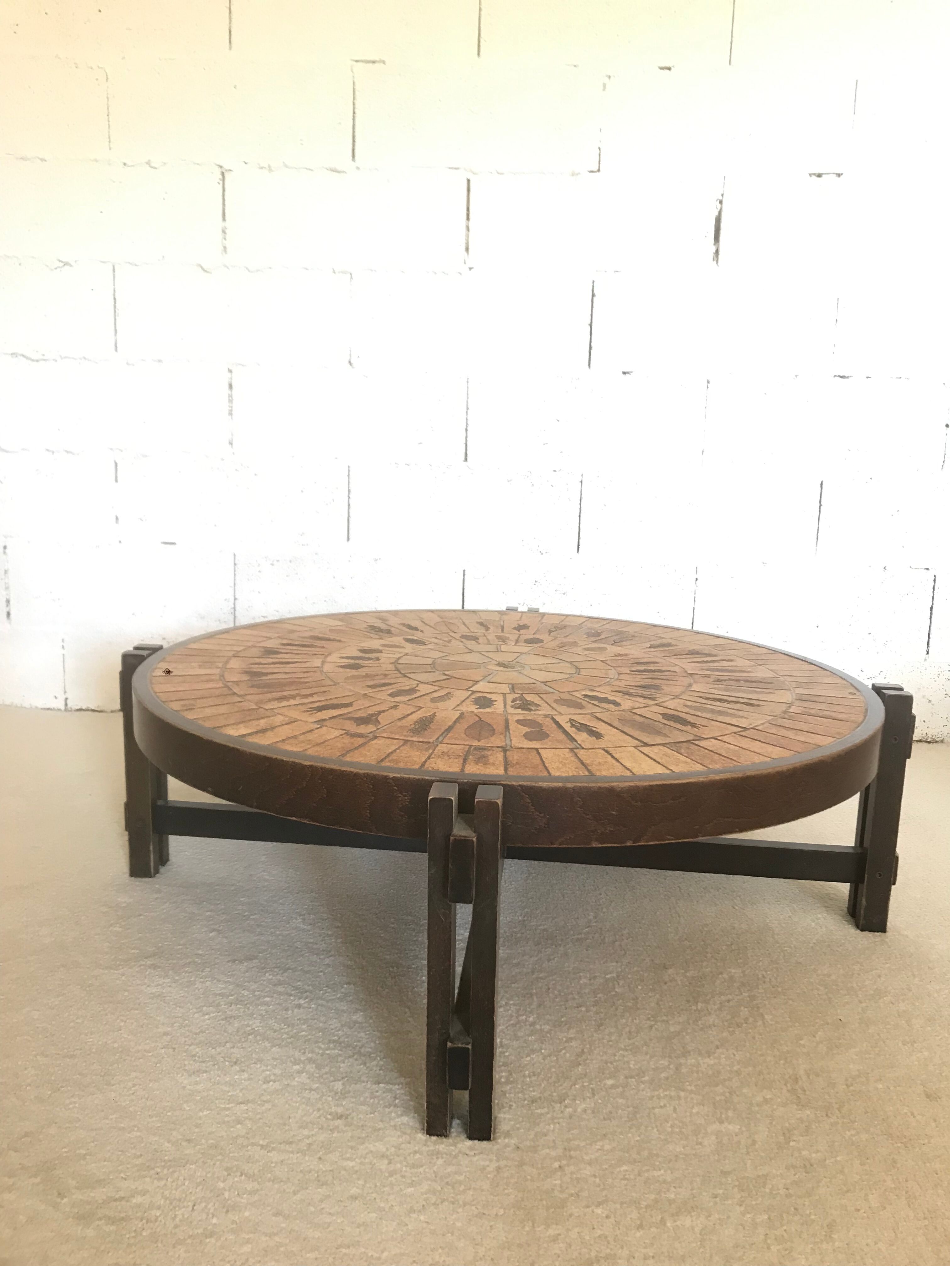 Table basse Roger Capron Vallauris