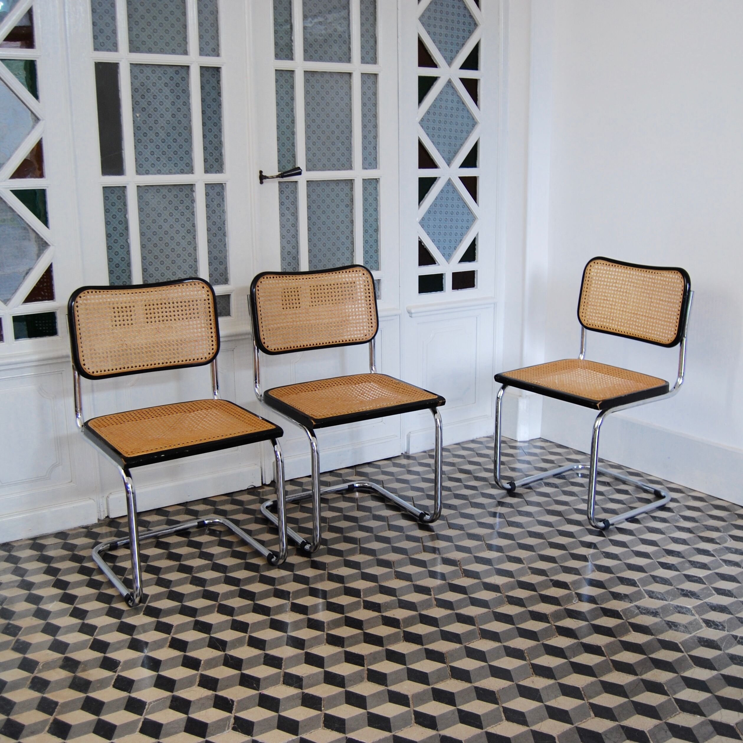 Chaises cesca B32 Breuer