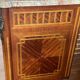 Louis XVI style chest of drawers, spinning top legs - transition style marquetry