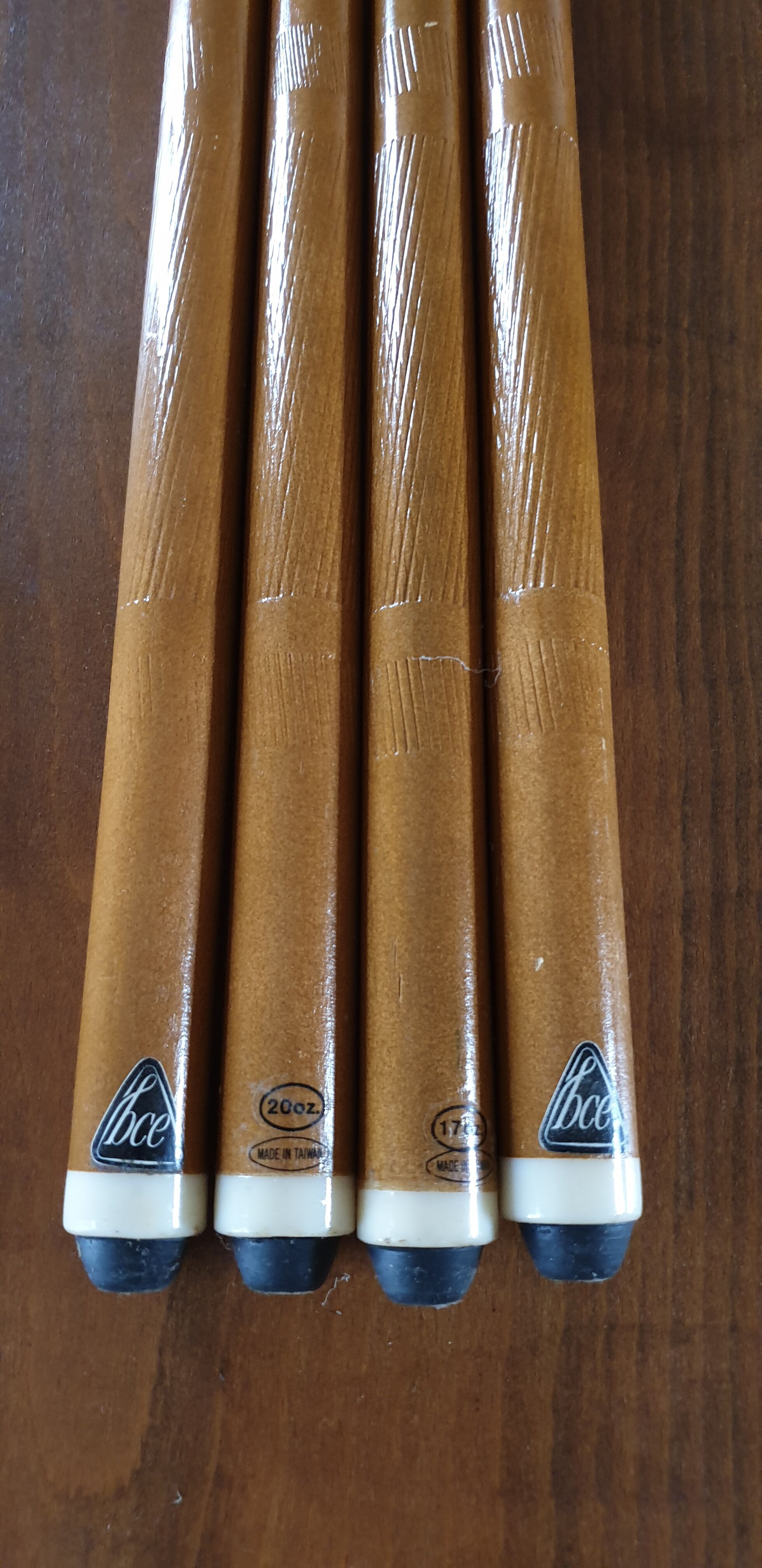 French and American table billard