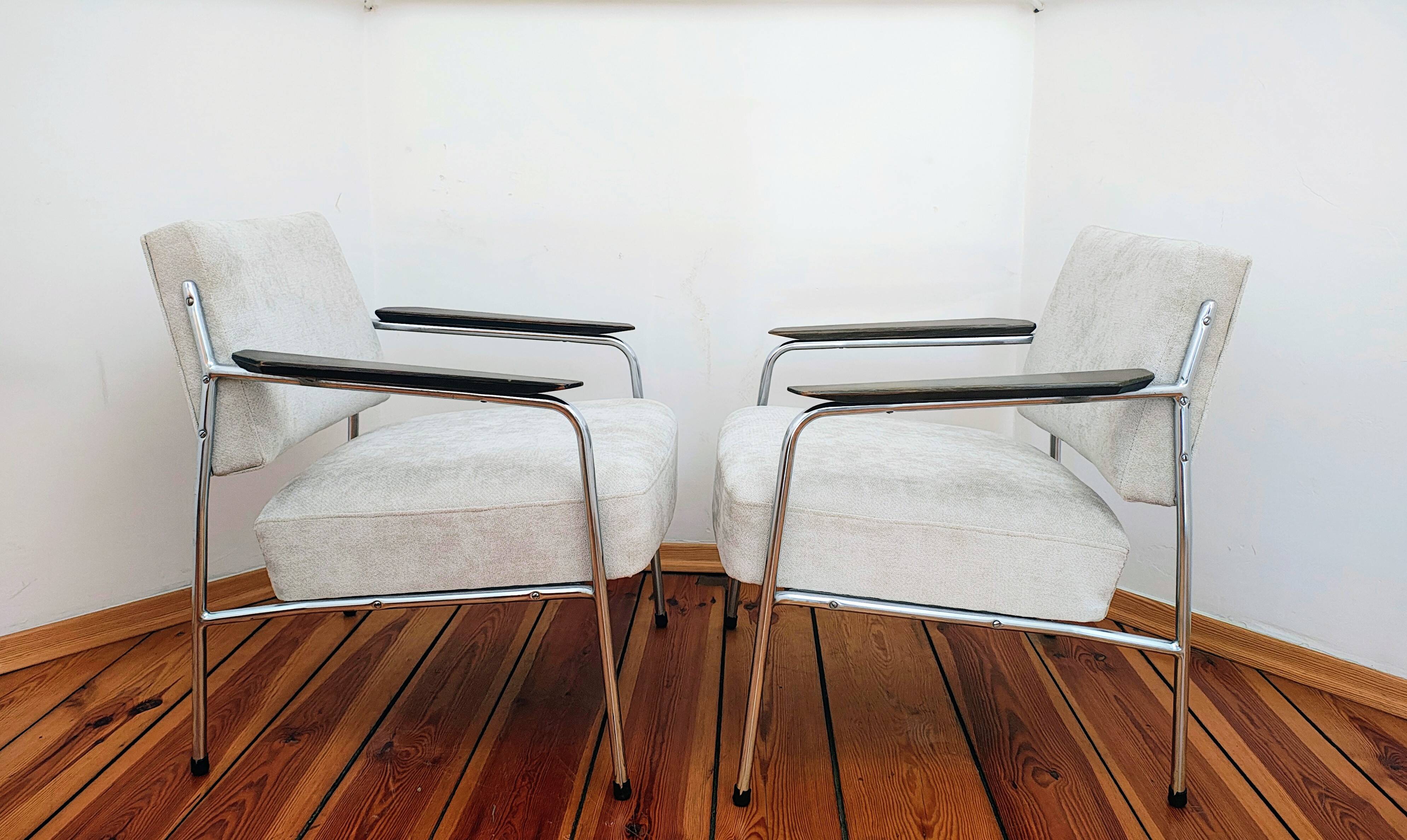 Vintage Czechoslovakian Armchairs, 1960s