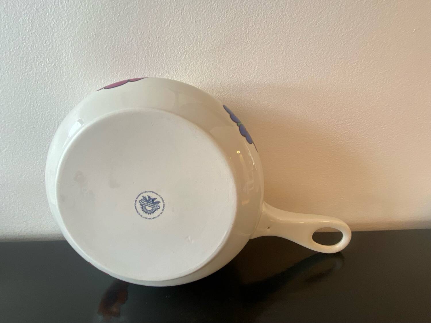 Rare vegetable caquelon by Villeroy & Boch, vintage 60s/70s, variant.