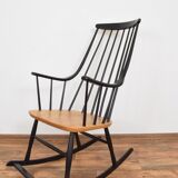 Swedish rocking-chair by Lena Larsson for Nesto, 1960
