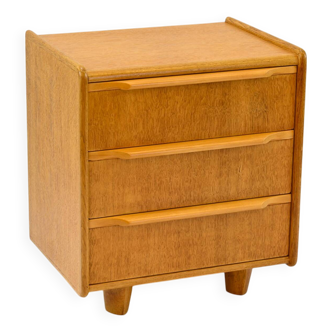 Petite commode Cees Braakman en placage de chêne