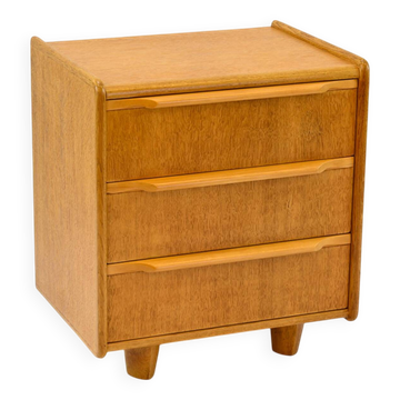 Petite commode Cees Braakman en placage de chêne