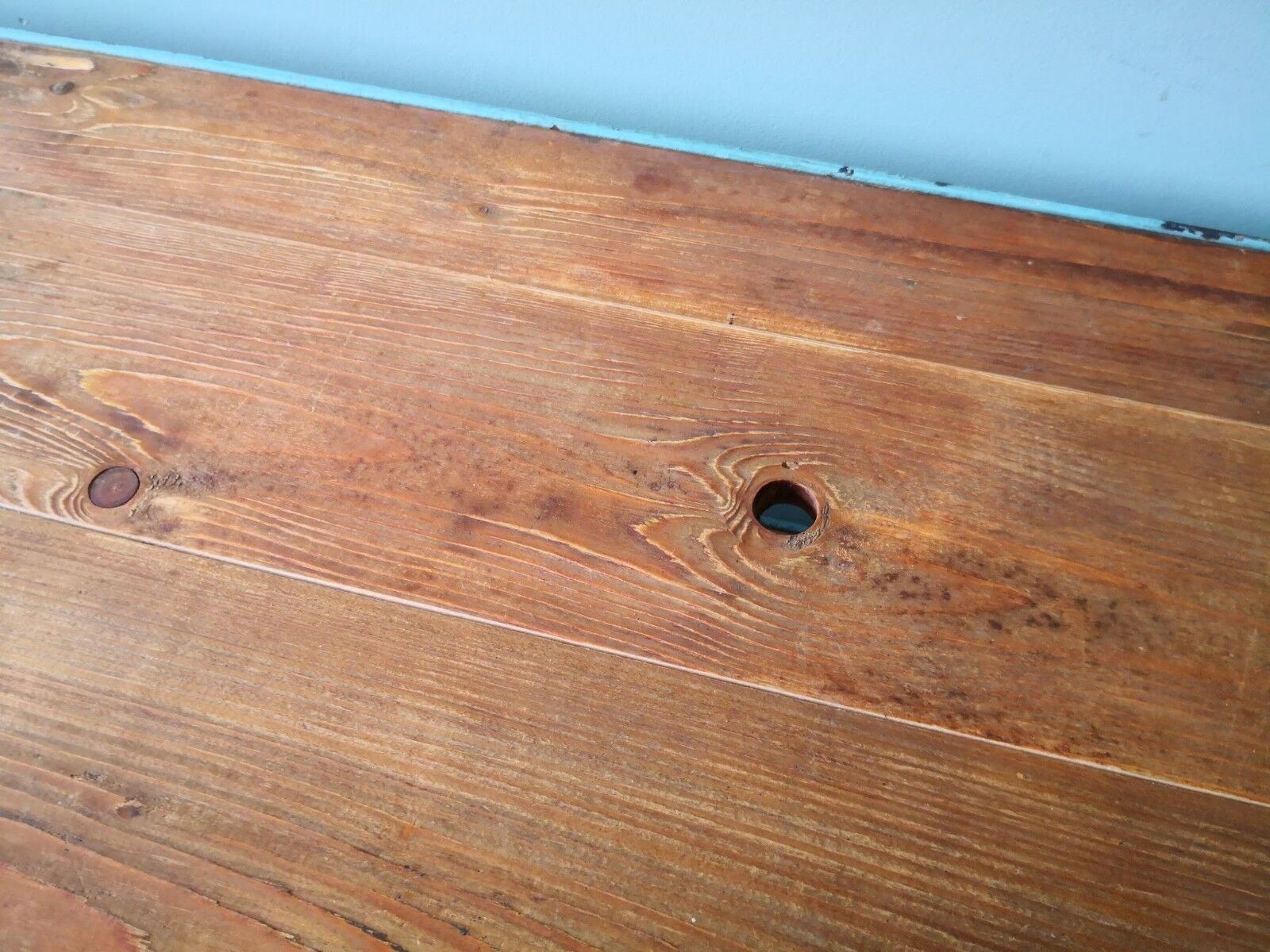 Table basse vintage, déco loft ou industrielle, bois et métal