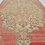 Red & Beige Oushak Rug sku 2489