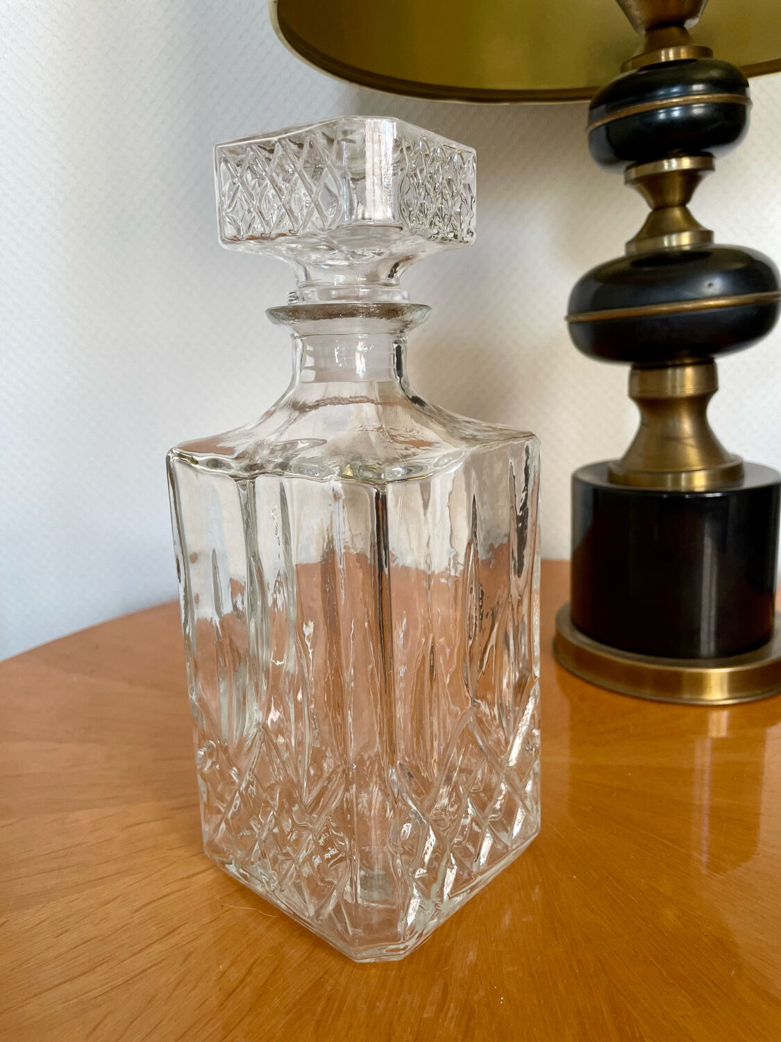 Carafe à whisky vintage 1970