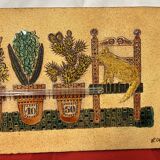 Wall thermometer earthenware Roger Capron