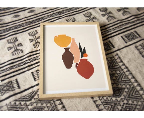 Illustration Earth cooked a3