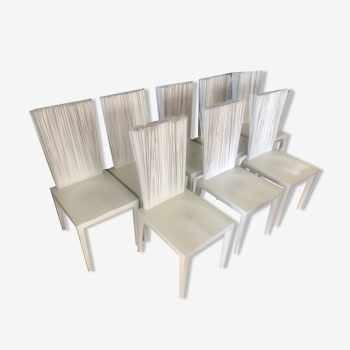 Set of 8 chairs design "Jeanette" Edra