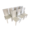 Set of 8 chairs design "Jeanette" Edra