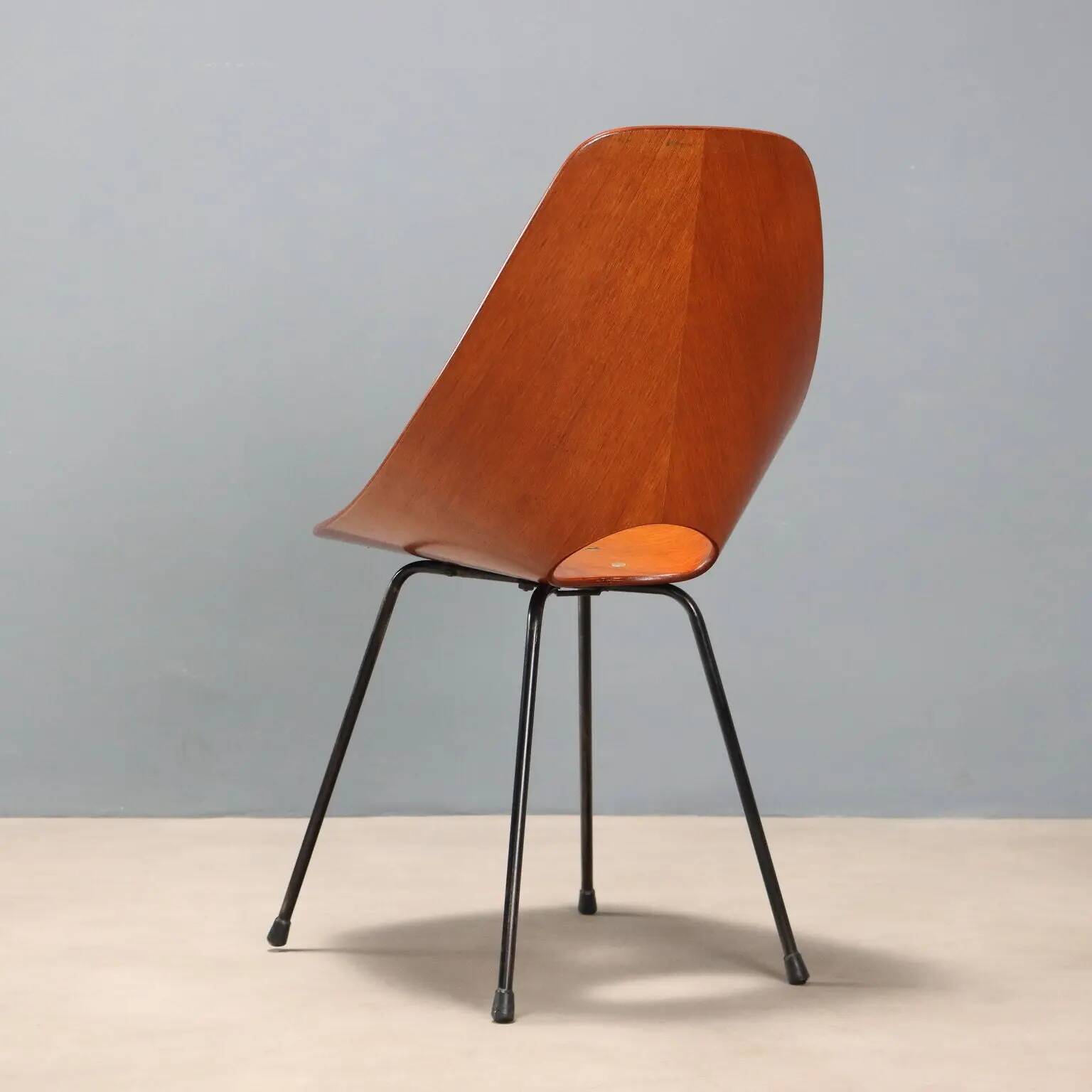 Vintage chair Medea F.lli Tagliabue, design by Vittorio Nobili, Italy, 1960s.