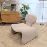 Djinn armchair by Olivier Mourgue reupholstered