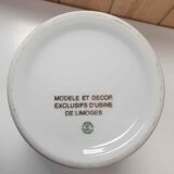 Limoges porcelain vade