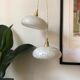 Art Deco glass pendant lamp from Clichy 30s