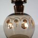 Liqueur service for two gilded crystal art deco Czechoslovakia