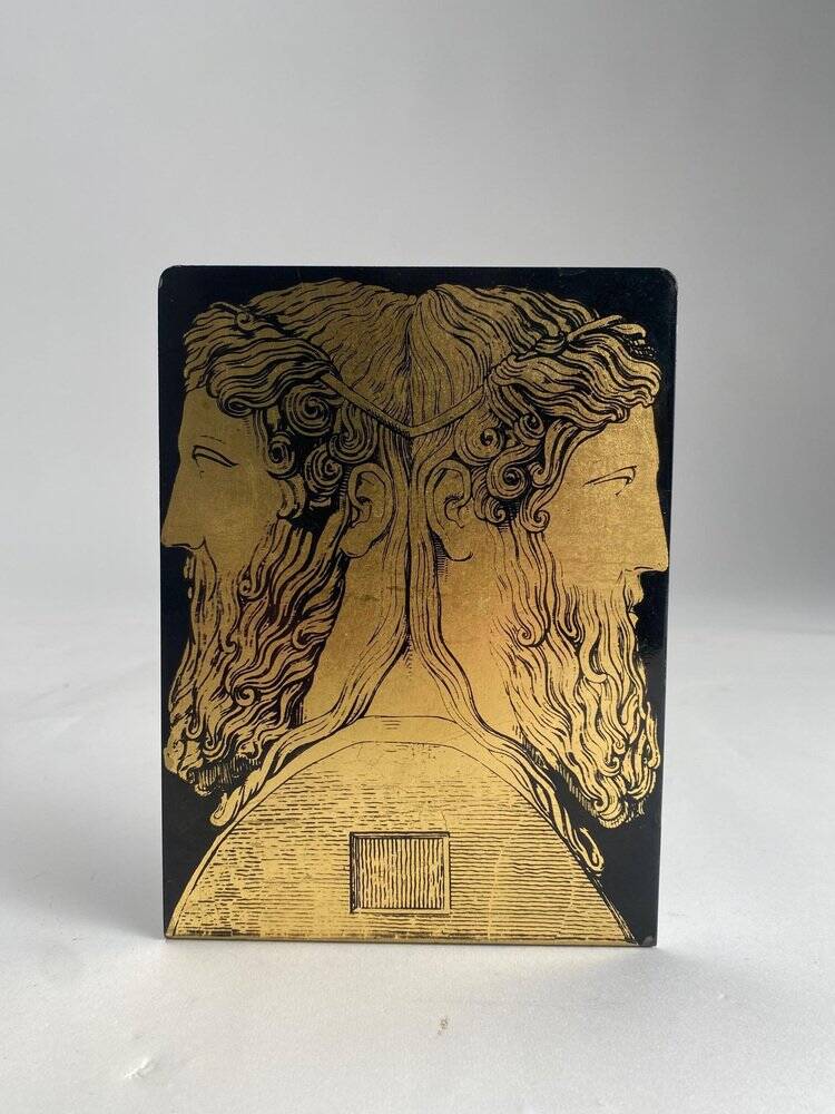 Serre-livre Janus à deux faces par Pietro Fornasetti, années 1950