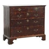 Early Georgian English Antique Oak Chest of Drawers