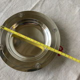 Silver-plated metal bottle coaster Christofle