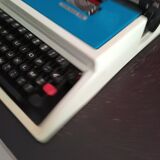 Underwood 315 Blue Typewriter