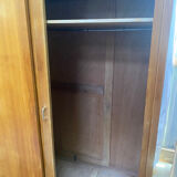 Wardrobe wardrobe two sliding doors 50's