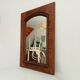 Miroir vintage rustique années 70/80