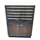 Vintage dentist furniture – Industrial style, steel, marble, ideal for lofts and workshops.