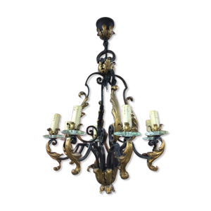 Lustre fer forgé