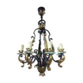 Lustre fer forgé