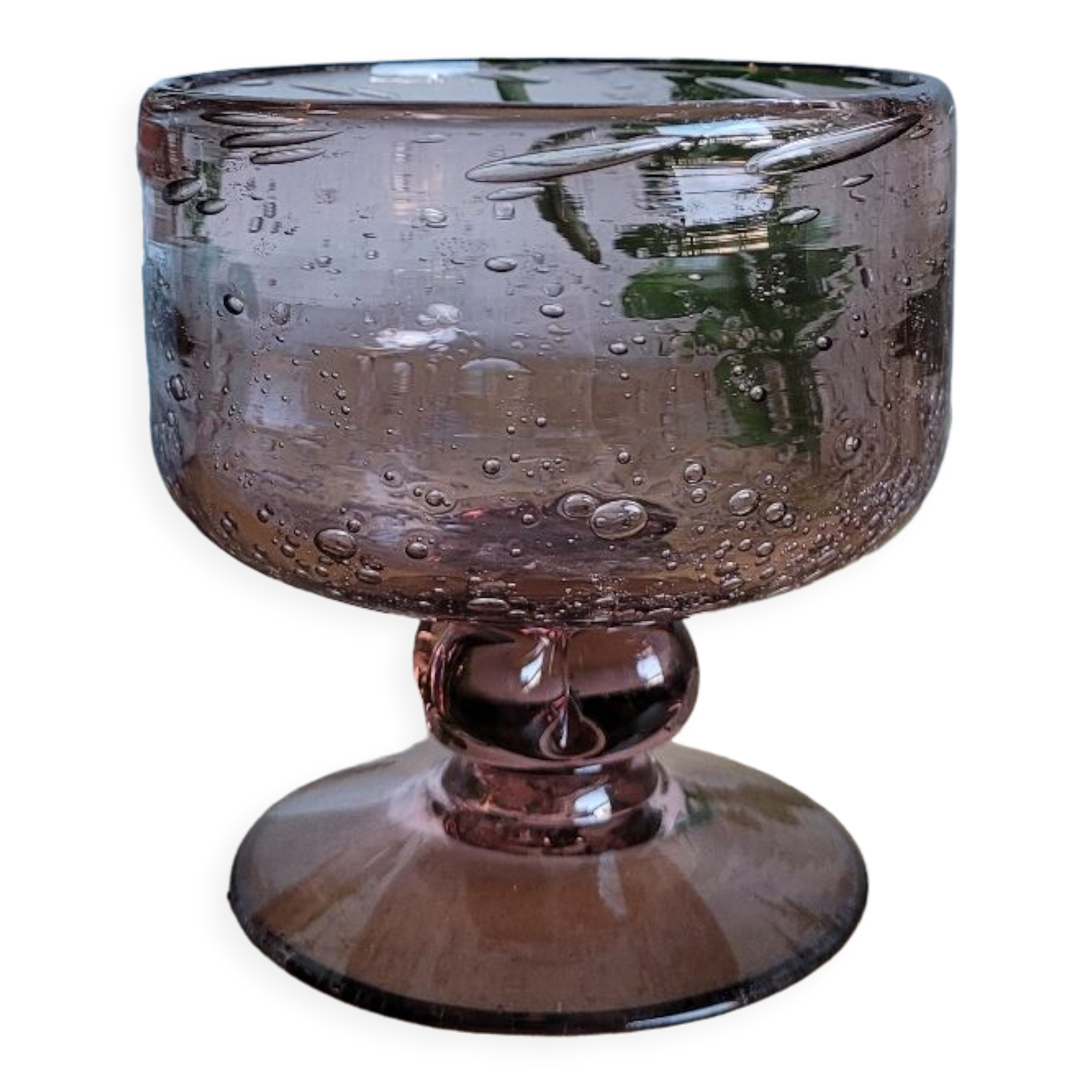 Biot bubble glass cup