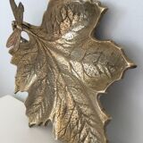 Brass dragonfly trinket bowl