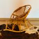 Rocking-chair enfant en rotin