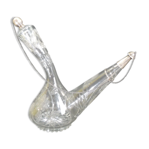 Porron en cristal taillé