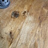 Solid oak farm table