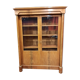 2-door mahogany empire style showcase