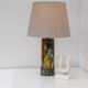 Sculptural table lamp in ceramic, designed by Bonnie Rehnqvist, Sweden, 1972