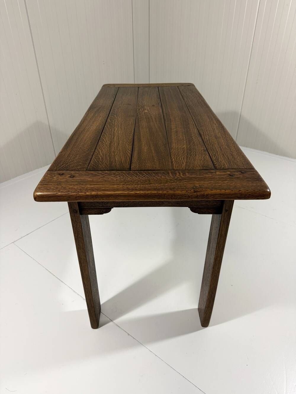 Rustic oak console table or desk 1960’s
